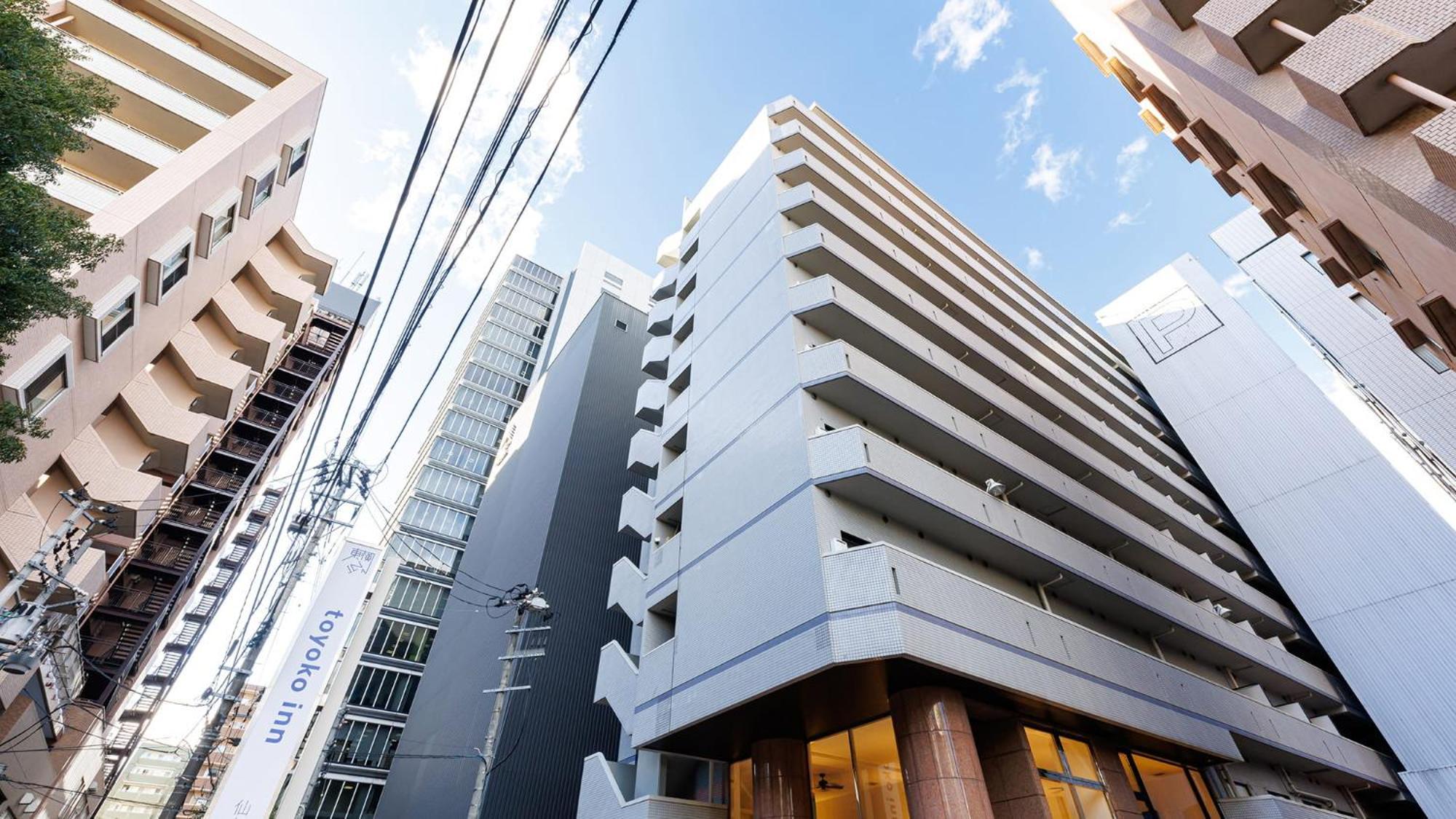 Toyoko Inn Sendai Higashi-Guchi No.1 Exterior foto